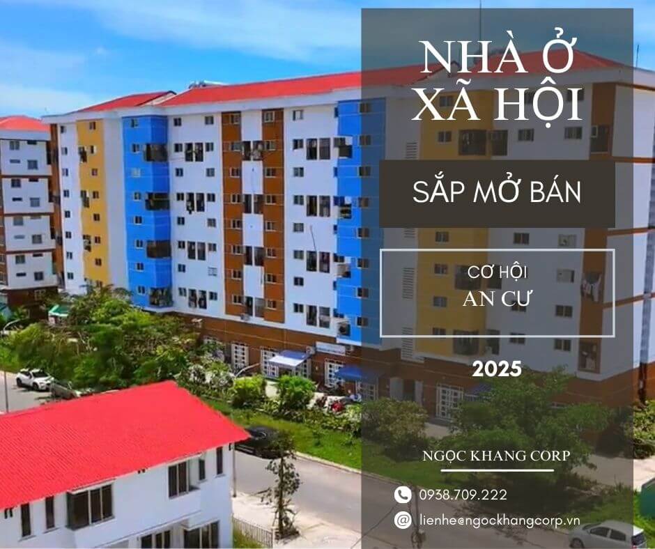 Nhà ở xã hội sắp mở bán cơ hội an cư 2025