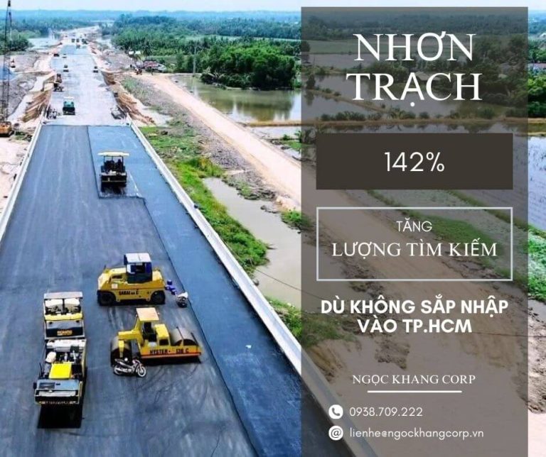 Thị trường bất động sản Nhơn Trạch dù không sáp nhập