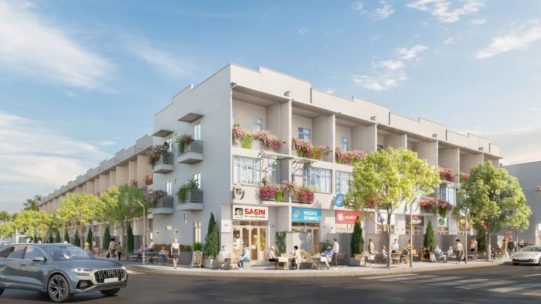 Phước Đông New City Tây Ninh - Tiện Ích Shophouse Thương Mại